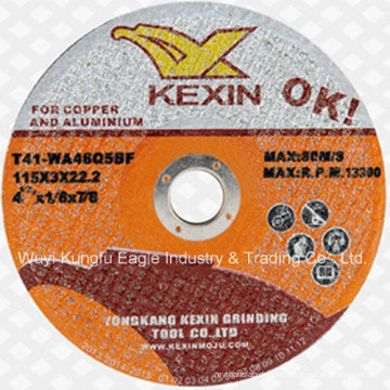 Kexin abrasivos herramientas de corte abrasivos ruedas